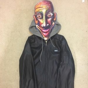 🔥Empyre🔥 Action Pleather Black Bomber Jacket